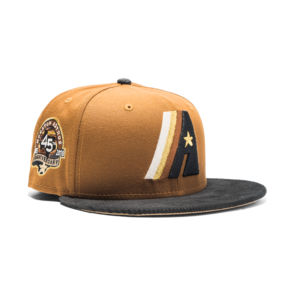 Sugar Land Space Cowboys Houston Astros New Era Hat Fitted Gold 7 1/4
